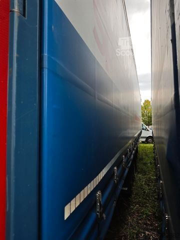 Odprta polprikolica s ponjavo KRONE Mega Lang LKW SAF-Achsen Hubdach  Multilock