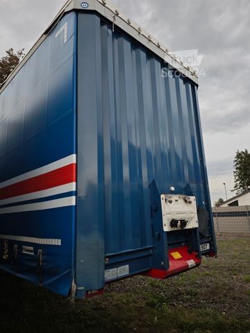 Odprta polprikolica s ponjavo KRONE Mega Lang LKW SAF-Achsen Hubdach  Multilock