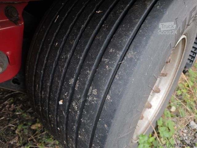 Odprta polprikolica s ponjavo KRONE Mega Lang LKW SAF-Achsen Hubdach  Multilock