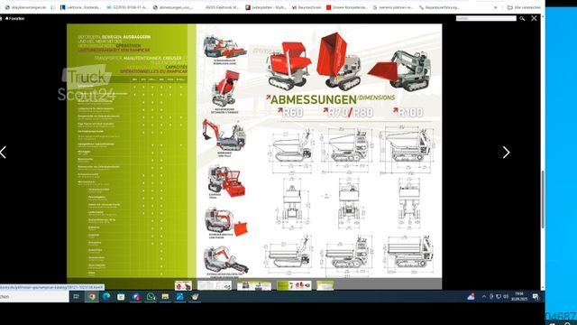 Overig  Rampicar ROTAIR R70AE Raupendumper  Geräteträger