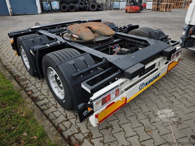 Semiremorcă KRONE ZZB18eLZ Dolly  Mega aktiv gelenkt Achse