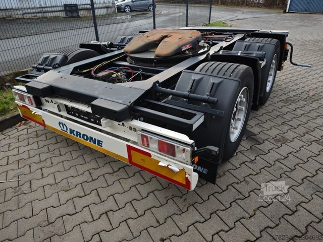 Semiremorcă KRONE ZZB18eLZ Dolly  Mega aktiv gelenkt Achse