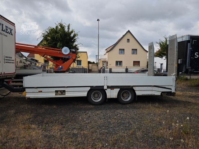 Tieflader Anhänger  Alga TAT B-180, 7,3 mtr., Rampen, 19to. GG. low