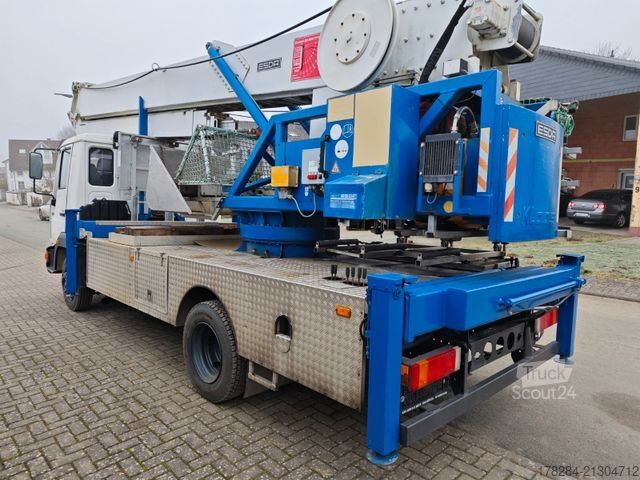 Camion équipé d'une grue MAN Klaas K28/35 Meter*1500kg*Montagekran*SPS*