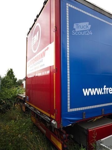 Odprta polprikolica s ponjavo KRONE SDP 27 Profi RSAB  2*Lift  Alu  2*Palettenkasten