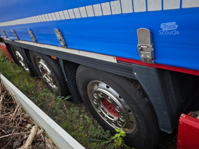 Odprta polprikolica s ponjavo KRONE SDP 27 Profi RSAB  2*Lift  Alu  2*Palettenkasten