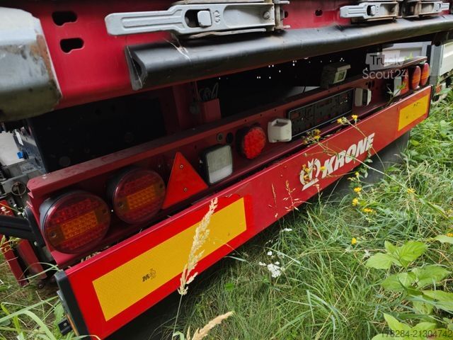 Odprta polprikolica s ponjavo KRONE SDP 27 Profi RSAB  2*Lift  Alu  2*Palettenkasten