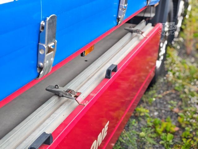 Odprta polprikolica s ponjavo KRONE SDP 27 Profi RSAB  2*Lift  Alu  2*Palettenkasten