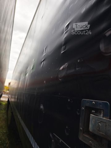 Auflieger mit Pritsche & Plane KÖGEL S24 SafeServer RSAB Quickslide Liftachs Paletten