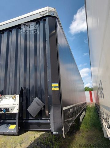 Odprta polprikolica s ponjavo KRONE Mega Liner SZP 18 Edscha, hydraulisches Hubdach