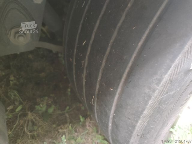 Odprta polprikolica s ponjavo KRONE Mega Liner SZP 18 Edscha, hydraulisches Hubdach