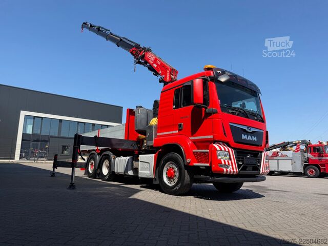 Nosturiauto MAN TGS 28.500 6x4H-4 Trekker/bakwagen Fassi F365 E...