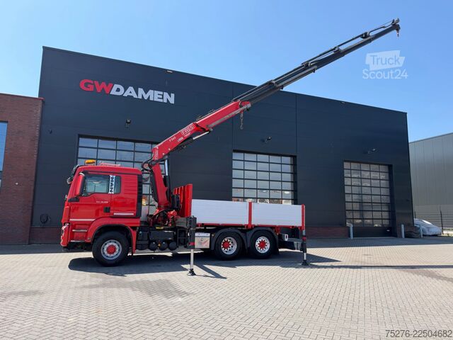 Nosturiauto MAN TGS 28.500 6x4H-4 Trekker/bakwagen Fassi F365 E...
