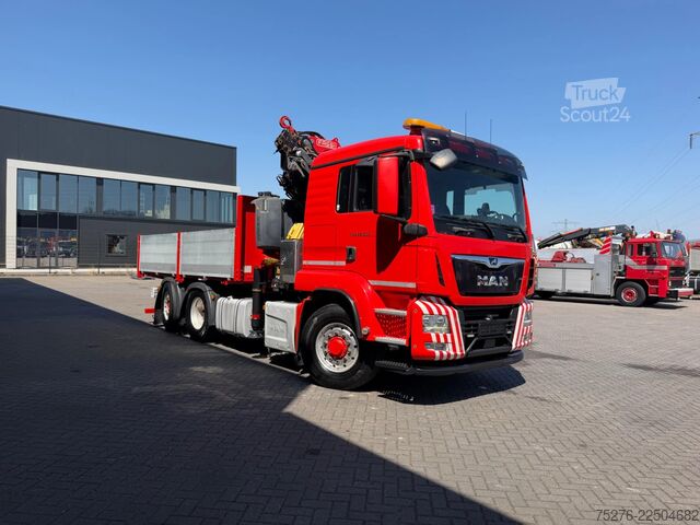 Nosturiauto MAN TGS 28.500 6x4H-4 Trekker/bakwagen Fassi F365 E...
