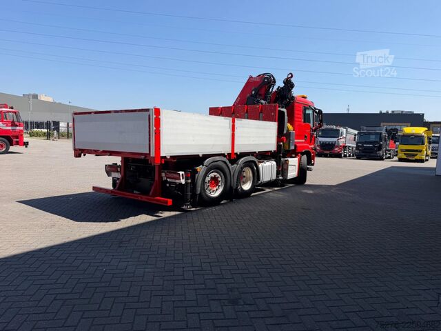 Nosturiauto MAN TGS 28.500 6x4H-4 Trekker/bakwagen Fassi F365 E...