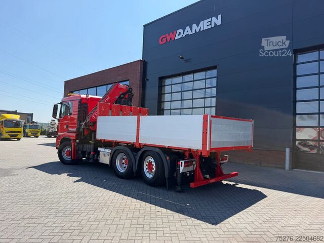 Nosturiauto MAN TGS 28.500 6x4H-4 Trekker/bakwagen Fassi F365 E...