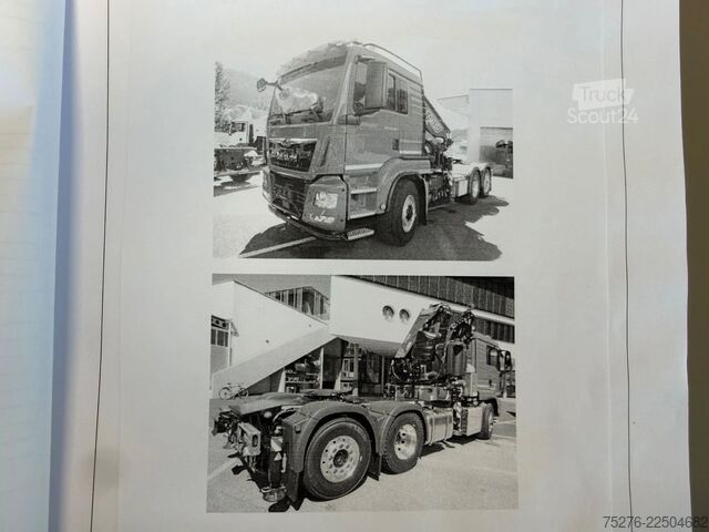 Nosturiauto MAN TGS 28.500 6x4H-4 Trekker/bakwagen Fassi F365 E...