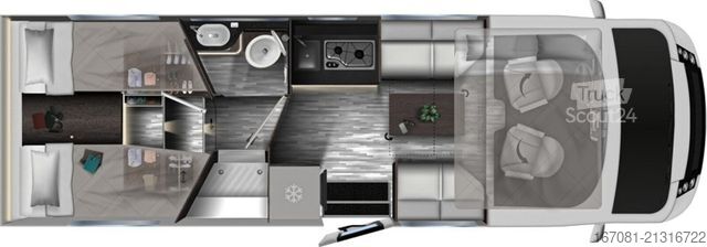 Integraal camper MOBILVETTA Kea I86