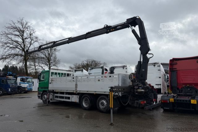 Grue montée sur camion MERCEDES-BENZ Actros 6x2 Kran 20mt Amco AB Mfk
