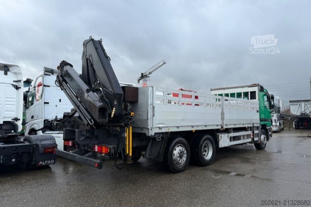 Grue montée sur camion MERCEDES-BENZ Actros 6x2 Kran 20mt Amco AB Mfk