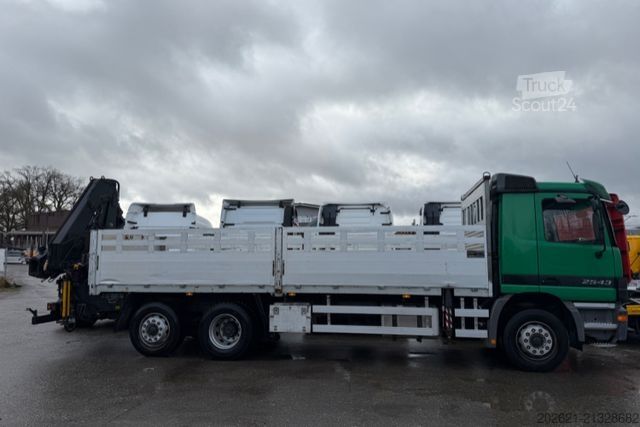 Grue montée sur camion MERCEDES-BENZ Actros 6x2 Kran 20mt Amco AB Mfk