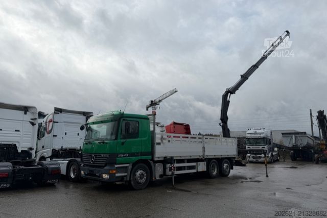 Grue montée sur camion MERCEDES-BENZ Actros 6x2 Kran 20mt Amco AB Mfk