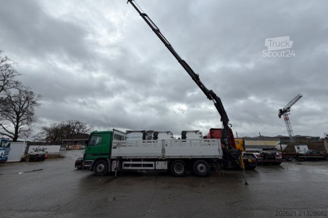 Grue montée sur camion MERCEDES-BENZ Actros 6x2 Kran 20mt Amco AB Mfk