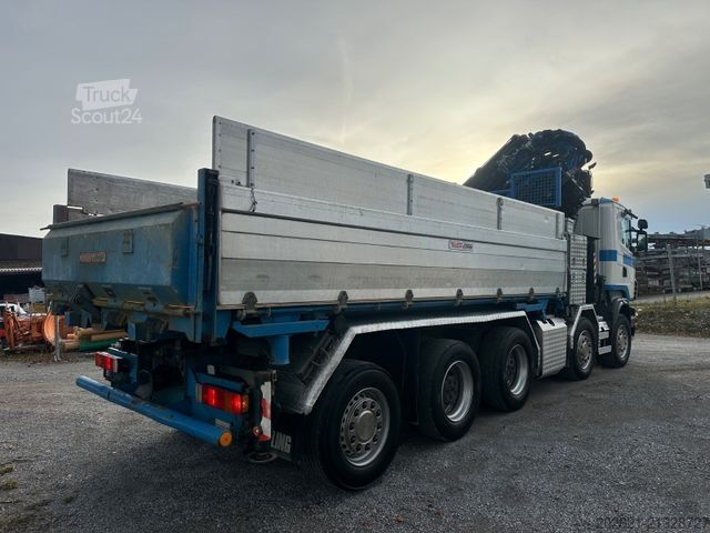 Autokran SCANIA R470 10x4 Palfinger 44002 JIP Seilwinde Kipper