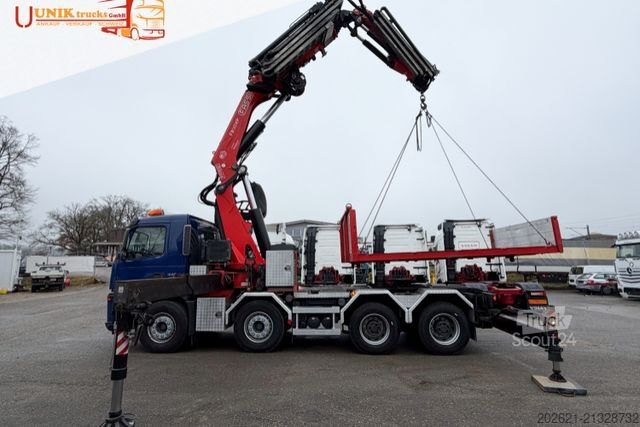 Autokran VOLVO FH 440 8x4 Fassi F800 6+6+2 SZM+Pritsche