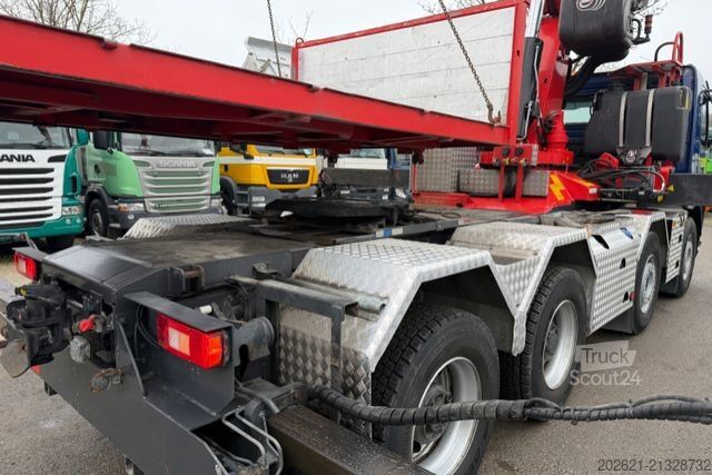 Autokran VOLVO FH 440 8x4 Fassi F800 6+6+2 SZM+Pritsche