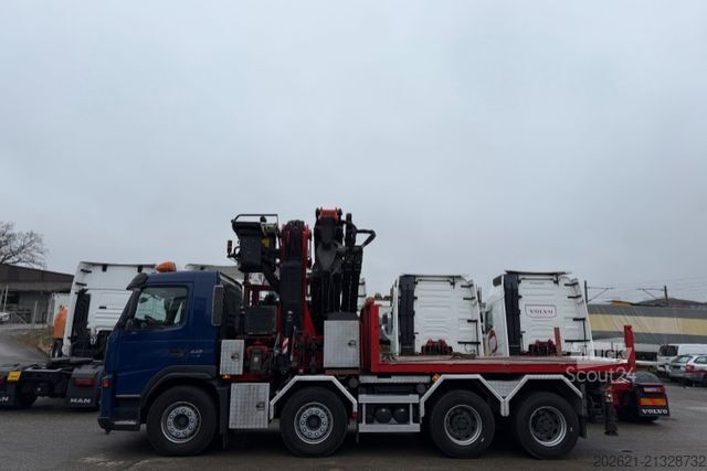 Autokran VOLVO FH 440 8x4 Fassi F800 6+6+2 SZM+Pritsche