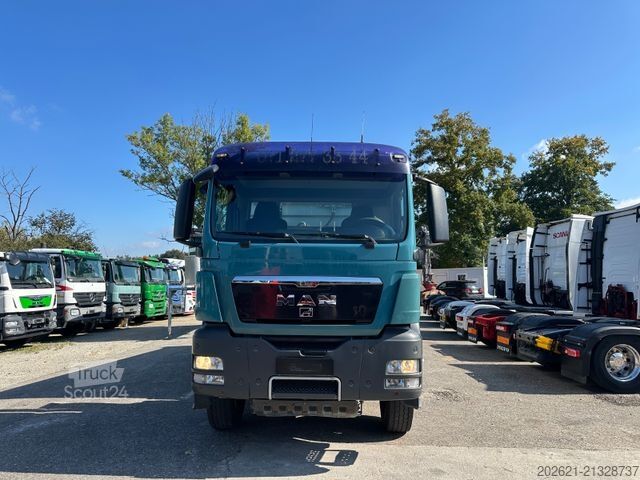Camión volquete MAN TGS 35.480 8x4 Wechselsistem Kipper Silo