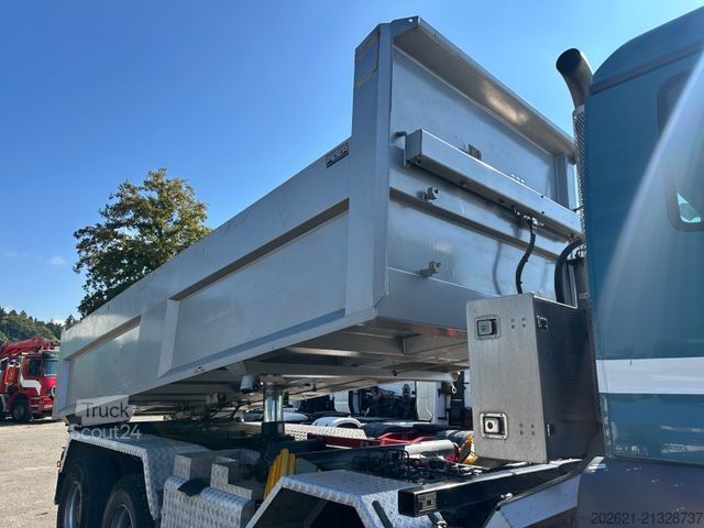 Camión volquete MAN TGS 35.480 8x4 Wechselsistem Kipper Silo