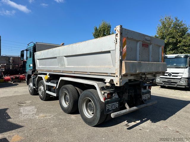 Camión volquete MAN TGS 35.480 8x4 Wechselsistem Kipper Silo