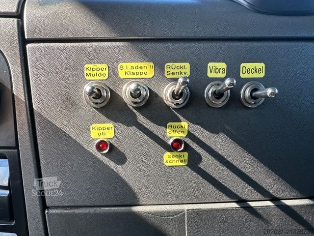 Camión volquete MAN TGS 35.480 8x4 Wechselsistem Kipper Silo