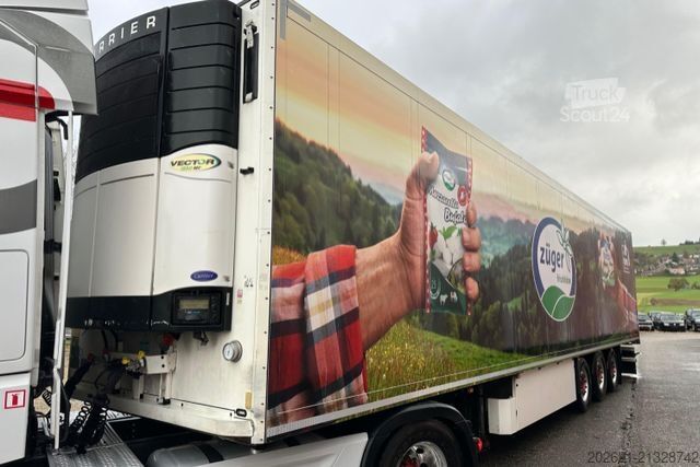 Semiremorcă frigorifică SCHMITZ CARGOBULL SKO24 Vektor 1850 Doppelstock Bitemp 2liftachse