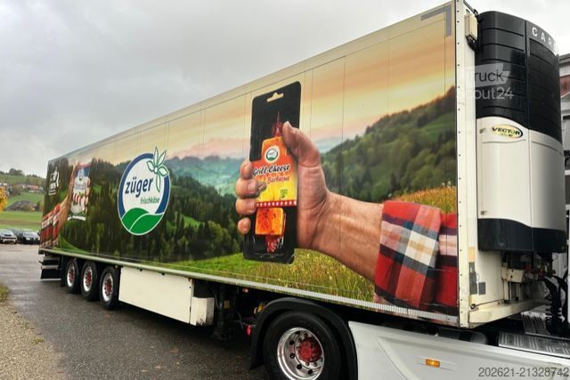 Semiremorcă frigorifică SCHMITZ CARGOBULL SKO24 Vektor 1850 Doppelstock Bitemp 2liftachse