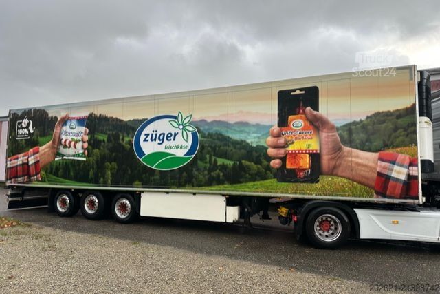 Semiremorcă frigorifică SCHMITZ CARGOBULL SKO24 Vektor 1850 Doppelstock Bitemp 2liftachse