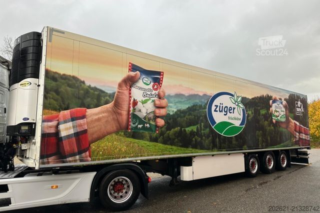 Semiremorcă frigorifică SCHMITZ CARGOBULL SKO24 Vektor 1850 Doppelstock Bitemp 2liftachse