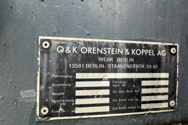 Escavadora de rastos  O+K | O&K R8.5 26t 3x Schaufeln