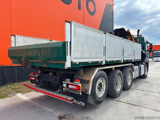 Tippbil med kran Volvo FM 450 8x4*4 HIAB 192E-5 / BOX L=6157 mm