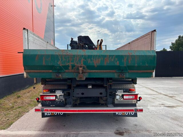 Tippbil med kran Volvo FM 450 8x4*4 HIAB 192E-5 / BOX L=6157 mm