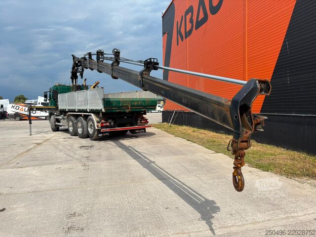 Tippbil med kran Volvo FM 450 8x4*4 HIAB 192E-5 / BOX L=6157 mm