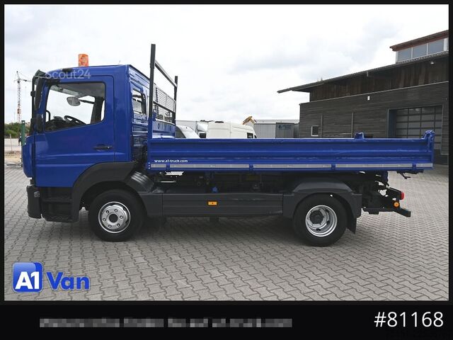 Kiepwagen bestelauto MERCEDES-BENZ Atego 923 Kipper, Meiller, 2x AHK, Tempomat