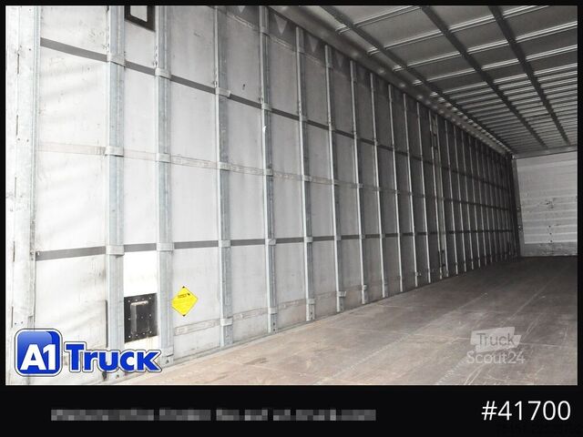 Auflieger mit Pritsche & Plane SCHMITZ Speed Curtain, Lift 455/40 R 22.5, Hubdach,