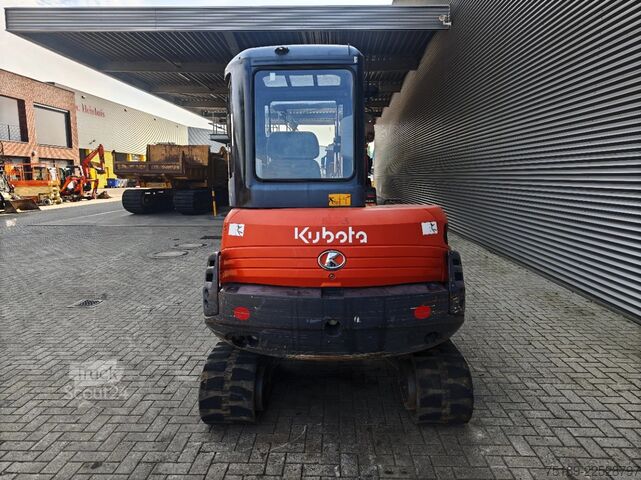 Minigraver Kubota KX 121-3 2 Buckets 2 Pieces!