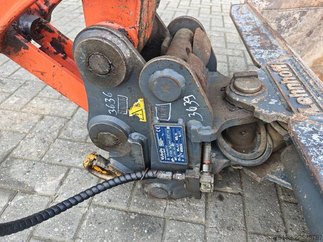Minigraver Kubota KX 121-3 2 Buckets 2 Pieces!