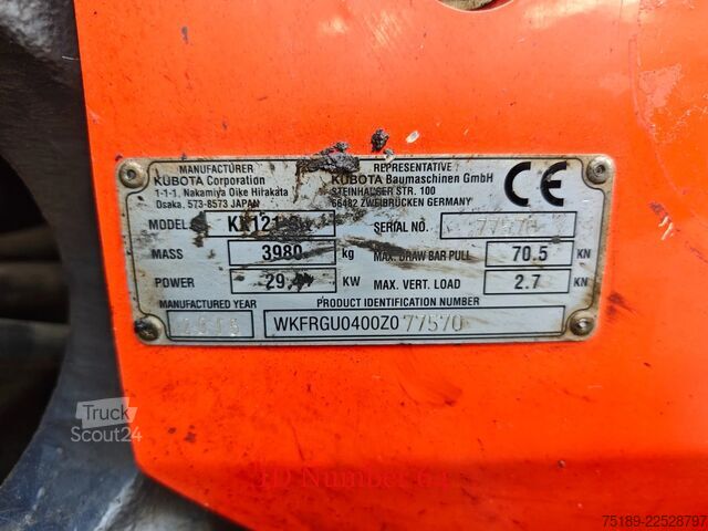 мини-экскаватор Kubota KX 121-3 2 Buckets 2 Pieces!
