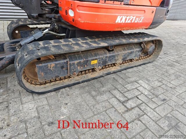 мини-экскаватор Kubota KX 121-3 2 Buckets 2 Pieces!
