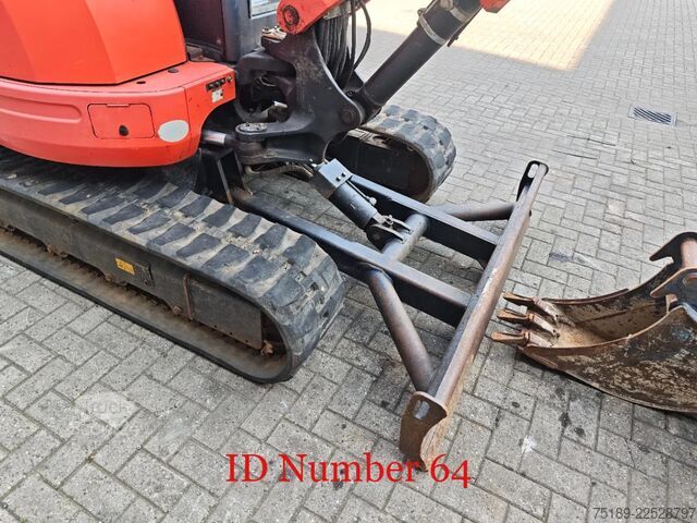 мини-экскаватор Kubota KX 121-3 2 Buckets 2 Pieces!